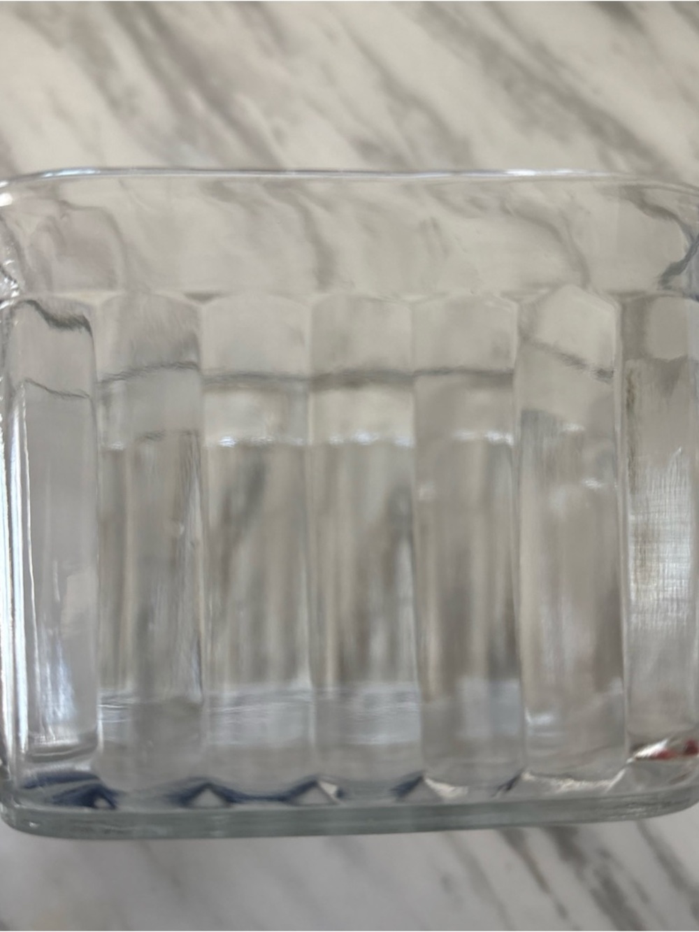 Frigie Clear Glass Square Covered Dish - Picture 9 of 12